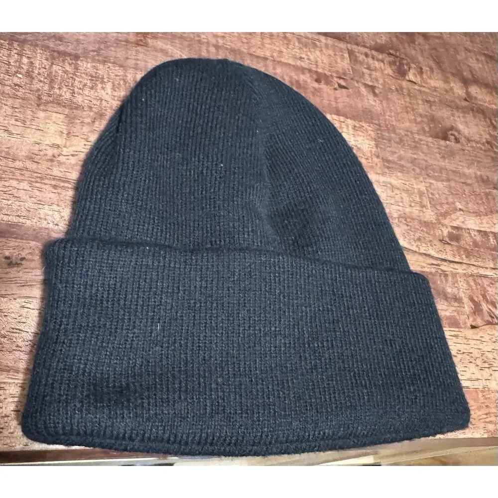 Carhartt Youth Unisex One-Size Knit Beanie Hat Acrylic Winter Stocking Cap Logo